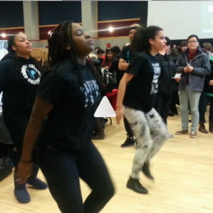 The Cadence Step Team had the entire SAC Ballroom applauding by the time they were done. Photo: Kayla Shults